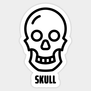 The Skull - 1 Sticker